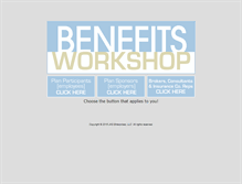 Tablet Screenshot of benefitsworkshop.com